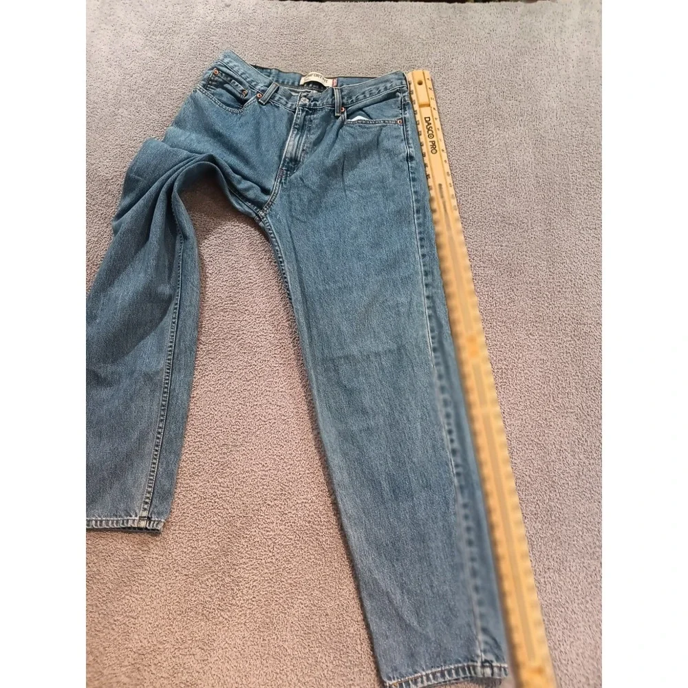 Levis 560 Comfort‎ Fit Jeans Men 33x34 Relaxed Tapered Blue Denim
